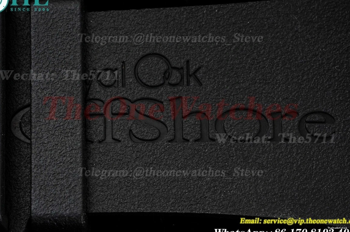 CER RSF 44mm A3126 Blk Oak Royal Offshore RU Wht RG 0419